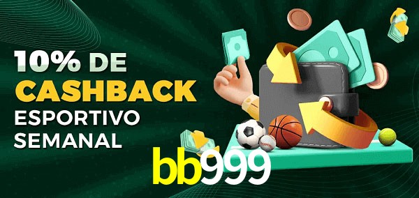 10% de bônus de cashback na bb999